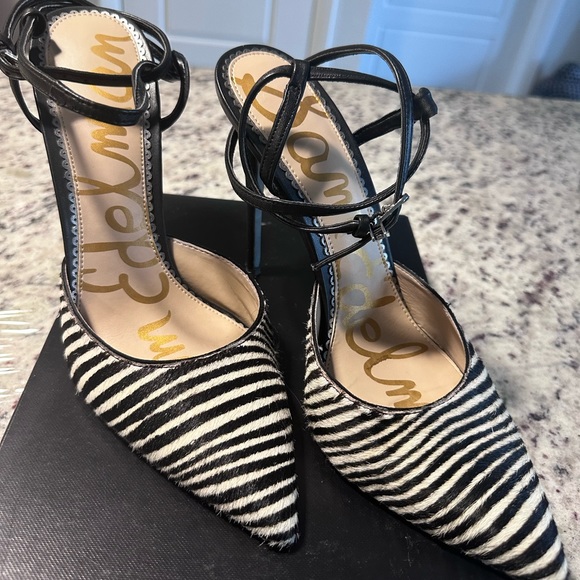 Sam Edelman Zebra Slingbacks - Picture 5 of 5